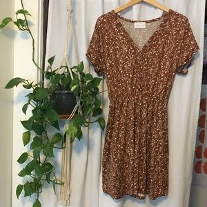 Cute floral mini dress